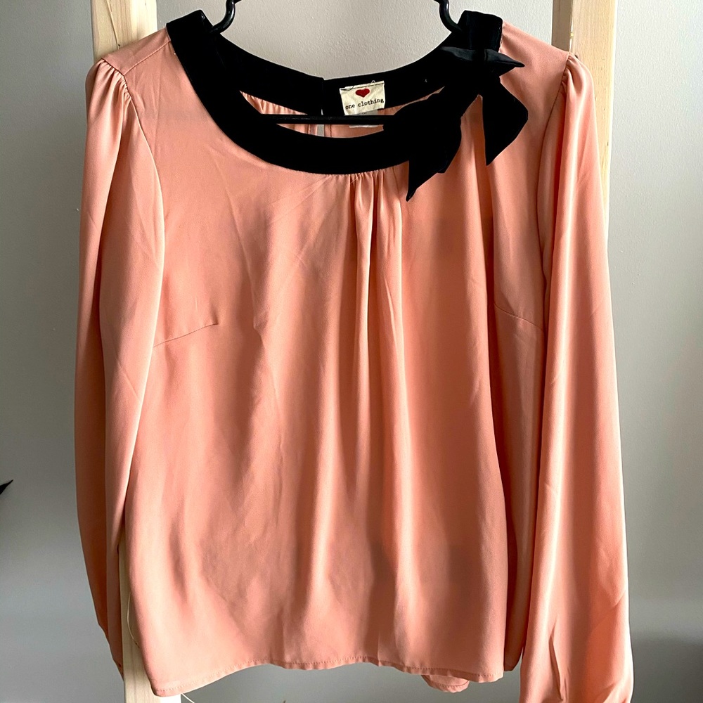 Blush blouse